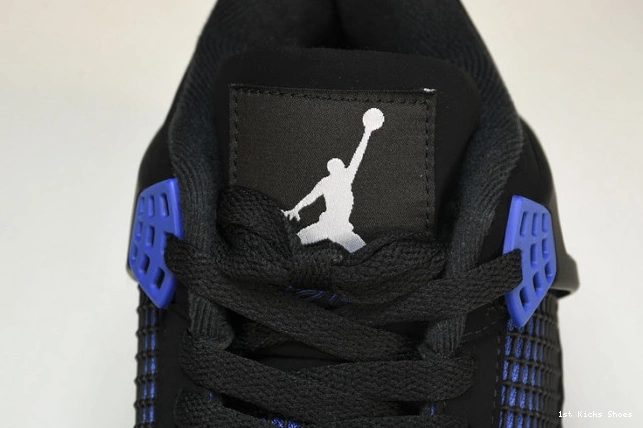 1st Kicks Shoes 4 Game Retro Royal Black Jordan CT8527-018 0717